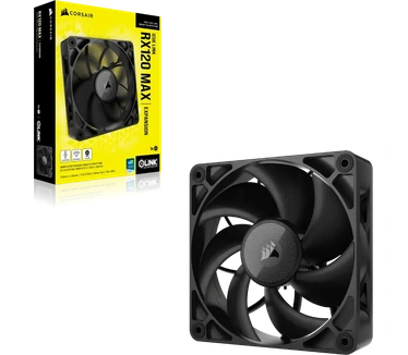 Corsair iCUE LINK RX120 MAX, Single Pack, 120mm, 120mm