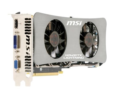MSI Nvidia N260GTX Lightning Black Editiom