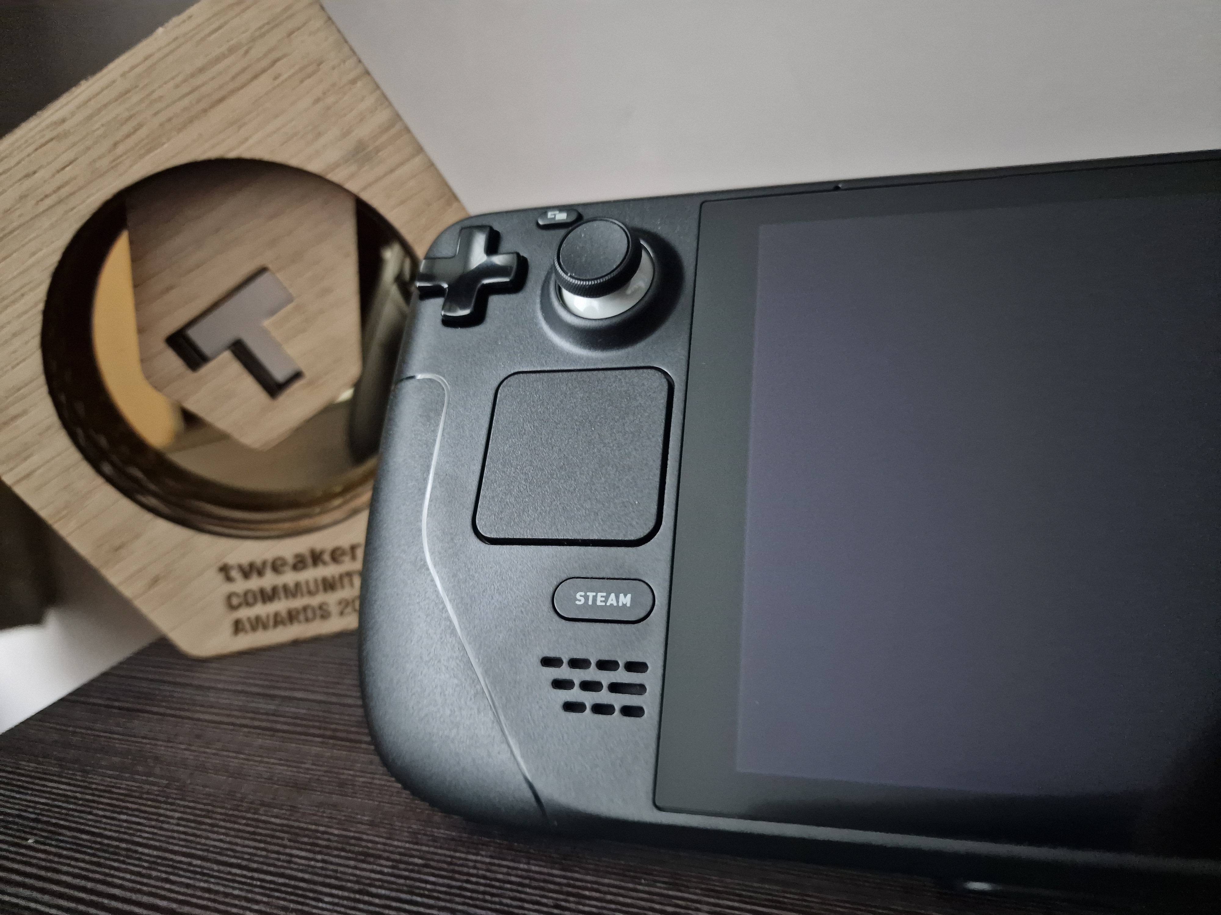 Valve Steam Deck LCD, 512GB NVMe SSD opslag Zwart