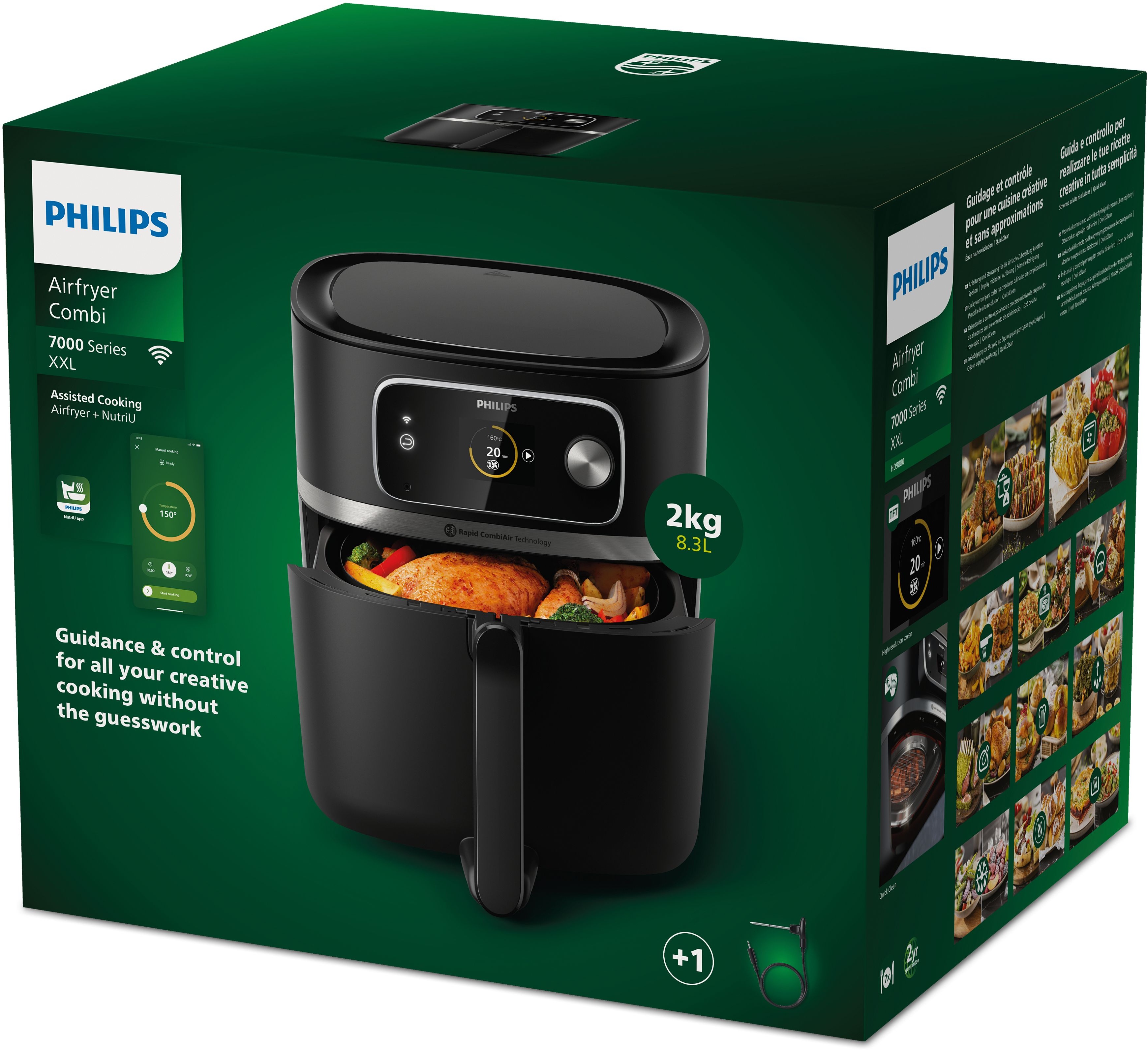 Philips 7000 Series HD9880/90 Airfryer Combi XXL Connected - Kenmerken ...