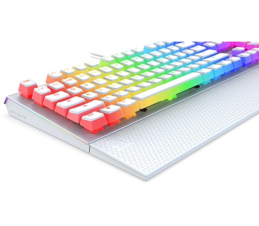 SPC Gear GK650K Omnis RGB Onyx White Pudding Edition (Kailh Red, Qwerty US)