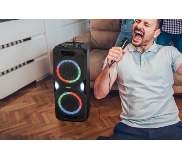 Medion Medion P61468 - Bluetooth Speaker - LED licht - 2 x 22 W RMS - Zwart