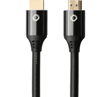 OEHLBACH Black Magic MKII - 8K Ultra High-Speed HDMI-kabel - 8K FUHD 60Hz 4320p / 4K 120Hz 2160p - 48Gbit/s (21:9 Cinema, 3D, Dolby Vision, Dynamic HDR 10+, VRR, eARC, UHD2) - 2 meter zwart