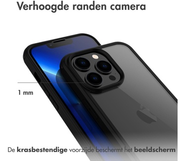 Accezz 360В° Full Protective Cover iPhone 13 Pro Max - Zwart