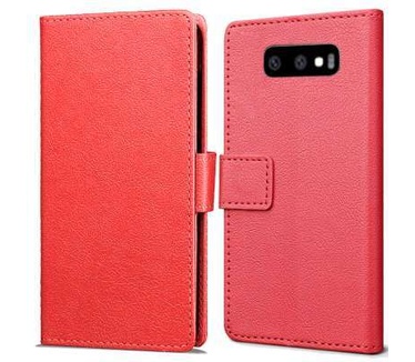 qMust Samsung Galaxy S10 Plus Wallet Hoesje Rood