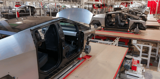 Tesla productie