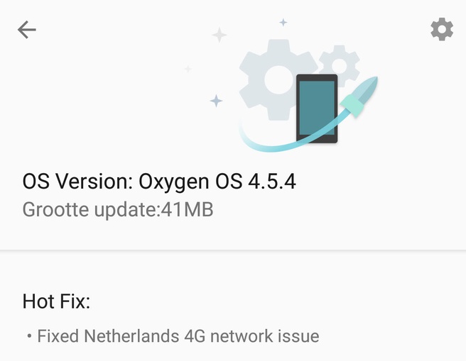OnePlus 5 hotfix