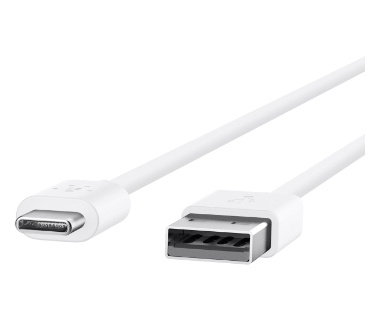 Belkin Mixit USB 2.0 USB-A/USB-C kabel - 300cm Wit