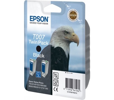 Epson Dubbelpack Black T007