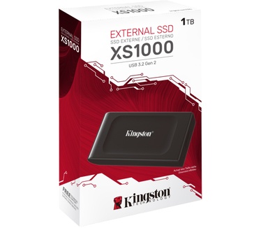 Kingston XS1000 1TB Zwart