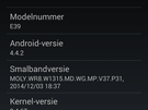 Screenshot Acer Liquid E700 (voor sub-200 euro shootout)