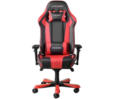 DXRacer King Gaming Chair (KF06-serie) Zwart/Rood