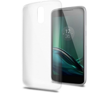 qMust Motorola Moto G4 Play Slimline TPU case - Clear