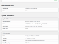 De benchmark van de Intel Core Ultra X7 358H in Geekbench.