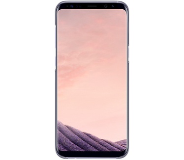 Samsung Galaxy S8 Plus Clear Cover Paars