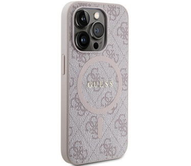 Guess 4G MagSafe Back Case - Apple iPhone 14 Pro Max (6.7") Roze Roze