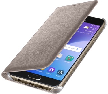 Samsung Galaxy A3 (2016) Flip Wallet (Galaxy A3) Goud