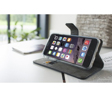 Mobiparts Premium Wallet TPU Case Samsung Galaxy A6 (2018) Black