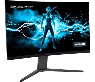 Medion ERAZER Spectator X10 Curved monitor, 68,6 cm (27''), QHD-beeldscherm, 165 Hz, HDMI®-aansluiting en DisplayPort