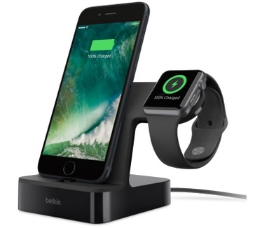 Belkin PowerHouse-laadstation voor Apple Watch en iPhone - Zwart