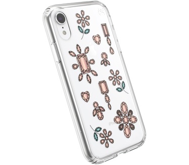 Speck Presidio Clear + Print Apple iPhone XR Dancingdiamonds Peach Gold/Clear