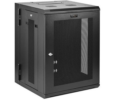 Startech.com 15U Serverkast rack wand monteerbaar diepte tot 20" / 50 cm scharnierende behuizing
