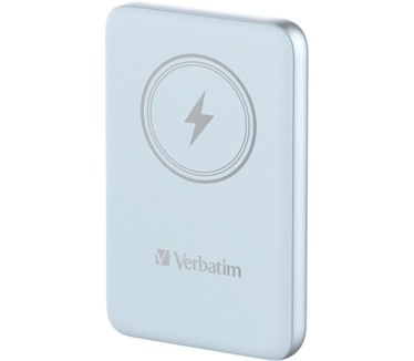 Verbatim Charge 'n' Go Magnetische Draadloze Power Bank 10000mAh Blauw