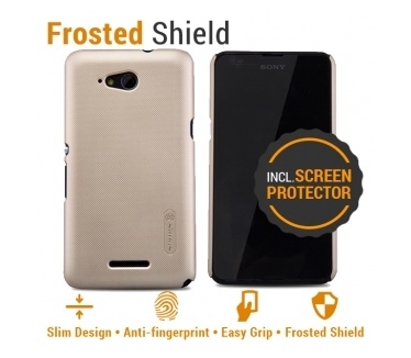 Nillkin Backcover Sony Xperia E4g - Super Frosted Shield - Gold