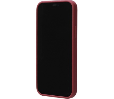 Mobiparts Silicone Cover Apple iPhone 12/12 Pro Plum Red