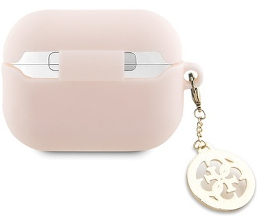 Guess Diamond Charm Silicone Apple Airpods Pro 2 (2e gen) - Roze