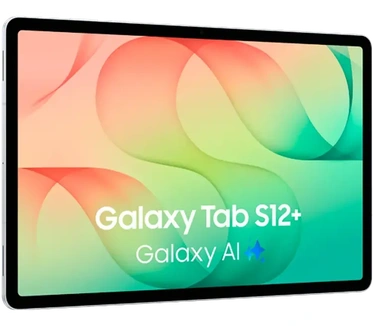 Samsung Galaxy Tab S12+, Wi-Fi, 12GB ram, 256GB opslag Zilver