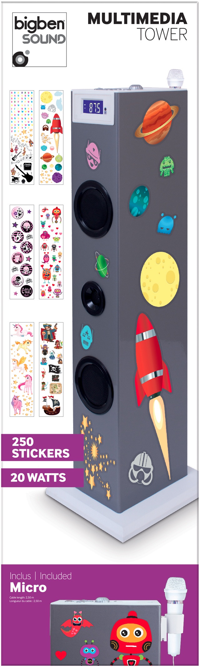 Specificaties van Bigben Interactive TW5 - Space - Tweakers