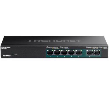 Trendnet TPE-TG327 7-Port PoE+ Switch Multi-Gigabit