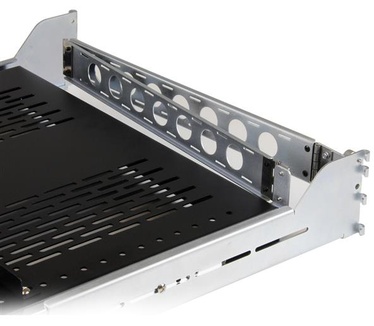 Startech.com 2U ventilerende uitschuifbaar rack lade met kabelbeheerarm & instelbare montagediepte 56,7 kg