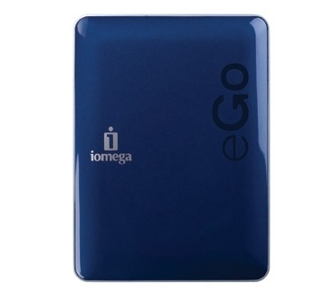 Iomega eGo Portable Hard Drive 500GB Blauw