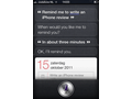 Apple iPhone 4S screenshot - Siri