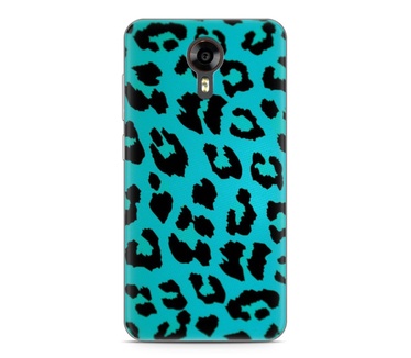 Just in Case Wileyfox Swift Hoesje - Luipaard Groen Zwart