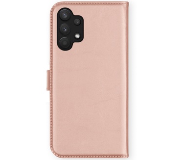 Selencia Echt Lederen Bookcase Samsung Galaxy A32 (4G) - Roze