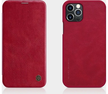 Nillkin Qin Book Case (iPhone 12/12 Pro) Rood
