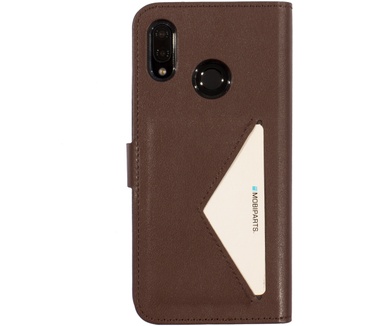 Mobiparts Classic Wallet Case Huawei P20 Lite Brown
