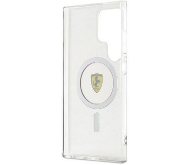 Ferrari IML Back Case - Samsung Galaxy S24 Ultra (S928) - Clear Transparant