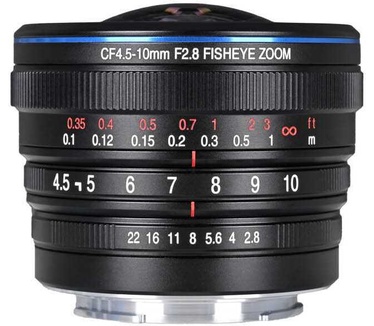 Laowa 4.5-10mm f/2.8 CF Zoom Fisheye Sony E-mount objectief