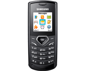 Samsung Telfort E1170 Prepaid telefoon zwart Zwart (Telfort-prepaid)