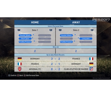 PES 2017, PS4