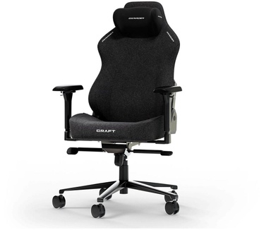 DXRacer CRAFT L Black Fabric gamestoel