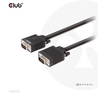 Club 3D VGA Cable Bidirectional M/M 10m/32.8ft 28AWG