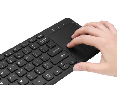 Adesso Wireless Keyboard with Built-in Touchpad
