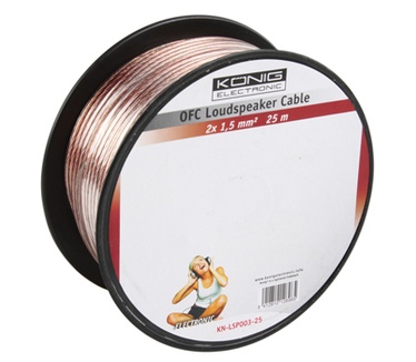 Konig 2x 1.5mm², 25m