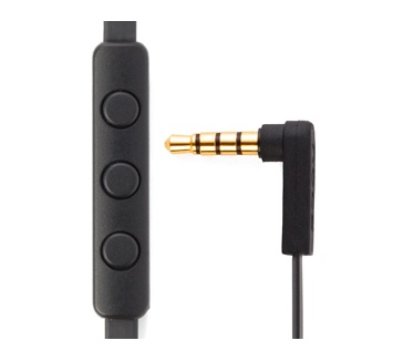 Nocs NS500 Aluminum Space Grey in-ear oordoppen voor Apple