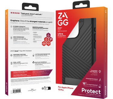 Zagg Denali Snap (iPhone 15 Pro) Zwart